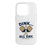 Custodia per iPhone 14 Pro Bevi tutto il giorno senza rimpianti Funny Pickleball