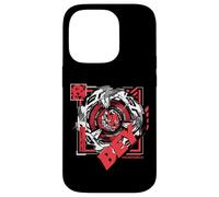 Custodia per iPhone 14 Pro Beyblade X Robin Kazami Scythe Incendio