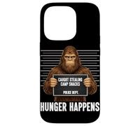 Custodia per iPhone 14 Pro Bigfoot Mugshot sorpreso a rubare snack da campo La fame accade