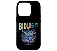 Custodia per iPhone 14 Pro BIOLOGO Scienziato Biologia Amante della scienza Scienze naturali