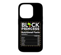 Custodia per iPhone 14 Pro Black History Month Africa Princess Valori nutrizionali Ragazze