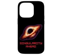 Custodia per iPhone 14 Pro Black Holes Gravity Warning Maglietta Fun Space Physics