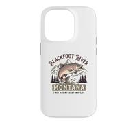 Custodia per iPhone 14 Pro Blackfoot River Montana Pesca a Mosca