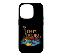 Custodia per iPhone 14 Pro Blues chitarrista e fan della musica rock o Delta Blues