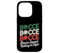 Custodia per iPhone 14 Pro Bocce Squad: Rolling In Style