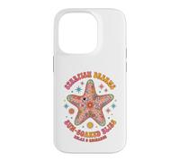 Custodia per iPhone 14 Pro Boho Starfish Dreams Hippie Sun Bliss Retro Groovy Beach