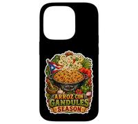 Custodia per iPhone 14 Pro Boricua Arroz con Gandules Stagione