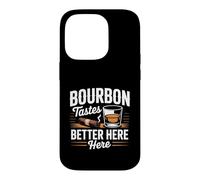 Custodia per iPhone 14 Pro Bourbon ha un sapore migliore nel cortile Bourbon Cigar Humor