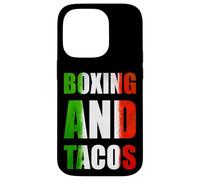 Custodia per iPhone 14 Pro Boxing And Tacos Latinx The Mexican Style Boxing México
