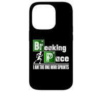 Custodia per iPhone 14 Pro Breaking Space Running Funny Runner