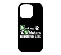 Custodia per iPhone 14 Pro Breaking Whiskers Cat Sono io quello che pulisce