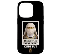 Custodia per iPhone 14 Pro Bring the Unexpected Egyptian Pharaoh King Tut Face Graphic