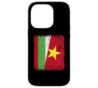 Custodia per iPhone 14 Pro Bulgaria Vietnam Half Flag Bulgaria Vietnamita Storia