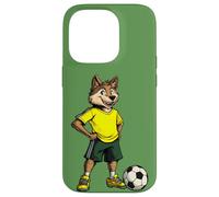 Custodia per iPhone 14 Pro Calciatore Wolf
