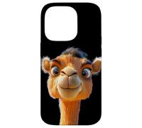 Custodia per iPhone 14 Pro Cammello Dromedario Bactriano Safari nel Deserto Cammello