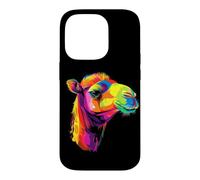 Custodia per iPhone 14 Pro Cammello Dromedario Bactriano Safari nel Deserto Cammello