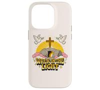 Custodia per iPhone 14 Pro Camminare Nella Luce Retro Vintage Cartoon Vuoto Tomba Giovanni 1:7