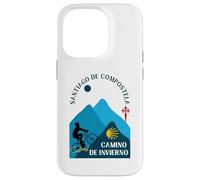 Custodia per iPhone 14 Pro Cammino de Invierno Bicicletta Uomo Santiago de Compostela 2026