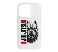 Custodia per iPhone 14 Pro Cane Feroce E Aggressivo Nel Jiu-jitsu