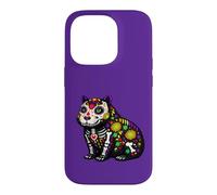 Custodia per iPhone 14 Pro Capybara Mexican Sugar Skull Calavera Viva Mexico Party