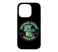Custodia per iPhone 14 Pro Carino Supporto Emotivo Drago Kawaii Chibi