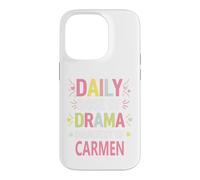 Custodia per iPhone 14 Pro CARMEN Personalized Name Funny Cute Custom CARMEN Name