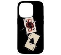 Custodia per iPhone 14 Pro Carte da gioco I Casino Gioco d'azzardo I Blackjack