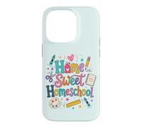 Custodia per iPhone 14 Pro Casa Dolce Homeschool Mamma Insegnante Carino Scuola Homeschooling