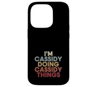 Custodia per iPhone 14 Pro Cassidy Name Cassidy Personalized Name First Given