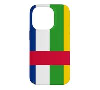 Custodia per iPhone 14 Pro Central African Republic Flag Colors Central Africans