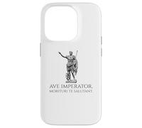 Custodia per iPhone 14 Pro Cesare Augusto - Ave Imperator, Morituri Te Salutant - Roma