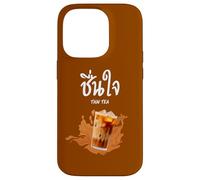 Custodia per iPhone 14 Pro Cha Thai Divertente Thailandia Bere Cibo Latte Tè Boba Amanti