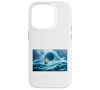Custodia per iPhone 14 Pro Charybdis in fuga Il Maelstrom Odysseus mito greco vivente