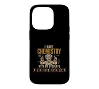 Custodia per iPhone 14 Pro Chemistry Teacher Pun Periodically Science