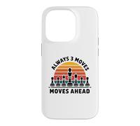 Custodia per iPhone 14 Pro Chess Strategy Always Three Moves Ahead, maglietta da uomo e donna