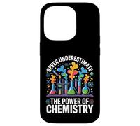 Custodia per iPhone 14 Pro Chimica Lab Reazioni Scienza Studente Chimico