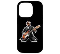 Custodia per iPhone 14 Pro Chitarra Rockin President American Independence Day USA Cool