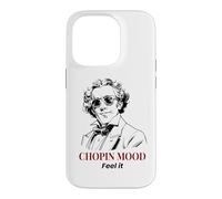 Custodia per iPhone 14 Pro Chopin Mood - Occhiali da sole divertenti con musica classica Frederic Chopin