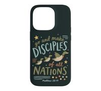 Custodia per iPhone 14 Pro Christian Faith Matteo 28 19 Go Make Discepoli