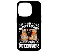 Custodia per iPhone 14 Pro Christmas Gingerbread Birthday Gnomes Xmas Born In December