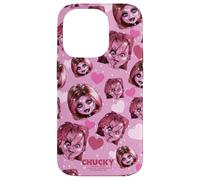 Custodia per iPhone 14 Pro Chucky And Tiffany Hearts All-Over Print