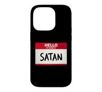 Custodia per iPhone 14 Pro Ciao, mi chiamo Satana