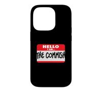 Custodia per iPhone 14 Pro Ciao, sono il commissario divertente Fantasy Football Commissioner
