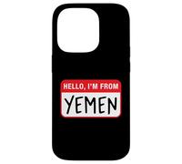 Custodia per iPhone 14 Pro Ciao, vengo dallo Yemen