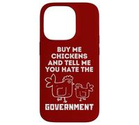 Custodia per iPhone 14 Pro Comprami Polli E Dimmi, Tu odi Il Governo