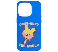 Custodia per iPhone 14 Pro Cone-Quer Il mondo Kawaii Bunny Ice Pop