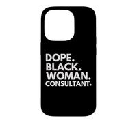 Custodia per iPhone 14 Pro Consulenti afroamericani Consulenti per donne nere droga