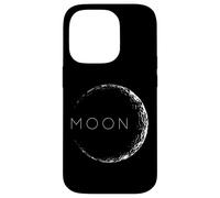 Custodia per iPhone 14 Pro Cool Abstract Moon Illustration Novelty Graphic Designs