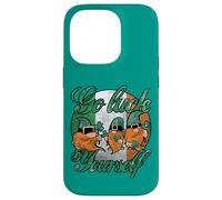 Custodia per iPhone 14 Pro Cool Green Gnomes Go Luck Yourself Shamrock St Patricks Day