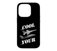Custodia per iPhone 14 Pro Cool Your Jets - Divertente design sarcastico umoristico